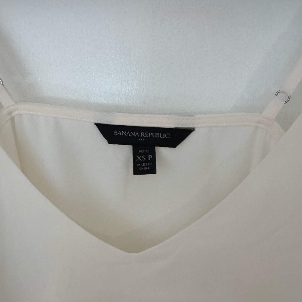 Banana Republic Cream Women's Top - Picture 2 of 3